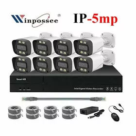 Система видеонаблюдения NVR Winpossee IP-5MP