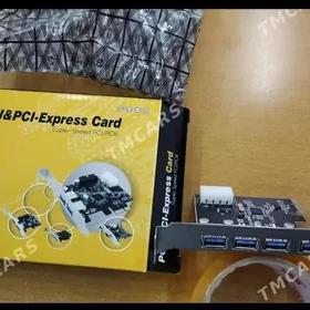 Pci express usb hub