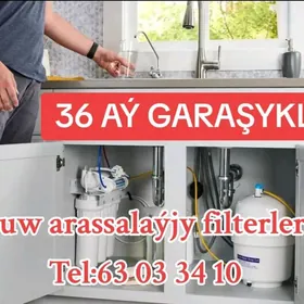 36 AÝ GARAŞYKLY SUW FILTER