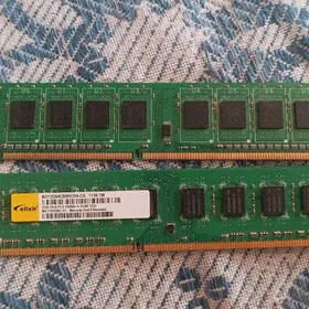 2 оперативки ddr3 по 2гб