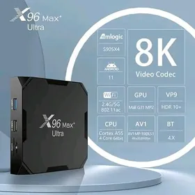 Tv Box X96 Max Plus Ultra 8K