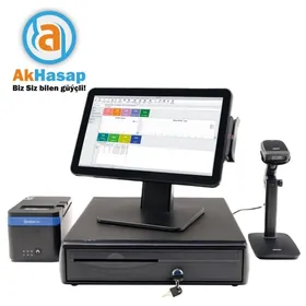 AKHASAP KASSA APARAT BARKOD SKANER CEK PRINTER