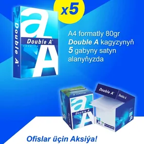 AKSIÝA! DOUBLE A A4 80gr