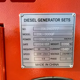 generator 375kwa