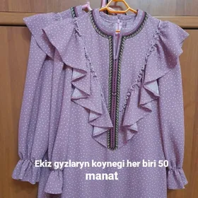 gyzlaryn köynekleri