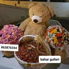 Roza gul,gül,buket,sowgatlyk