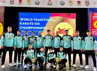 Türkmen türgenleri däp bolan karate boýunça dünýä çempionatynda 3 medal gazandylar