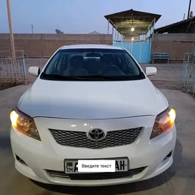 Toyota Corolla 2009