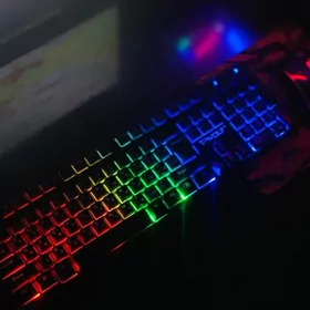 RGB klawiatura myska