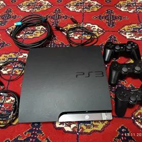 PlayStation 3 Slim с играми