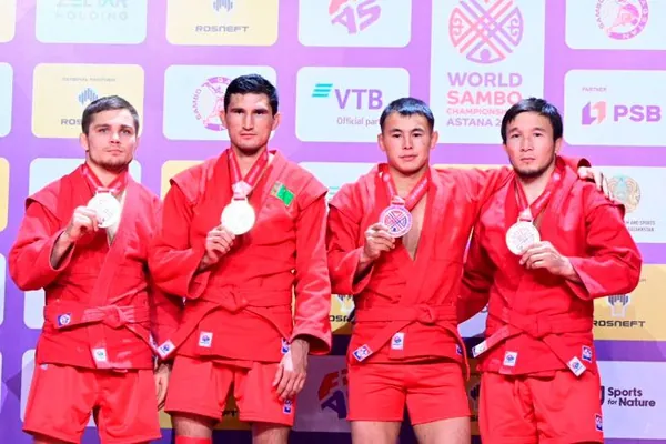 Муминджан Арзыкулов из Туркменистана стал чемпионом мира по боевому самбо