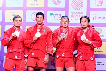 Муминджан Арзыкулов из Туркменистана стал чемпионом мира по боевому самбо