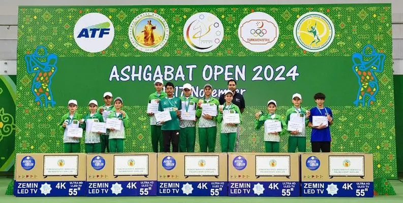 Итоги «Ashgabat Open 2024»: туркменские теннисисты победители Международного турнира