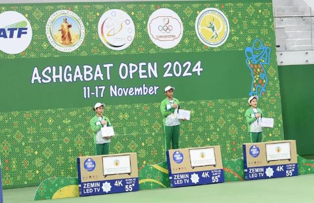 Tennis boýunça «Ashgabat Open 2024» halkara ýaryşynyň ýeňijileri yglan edildi - img 3