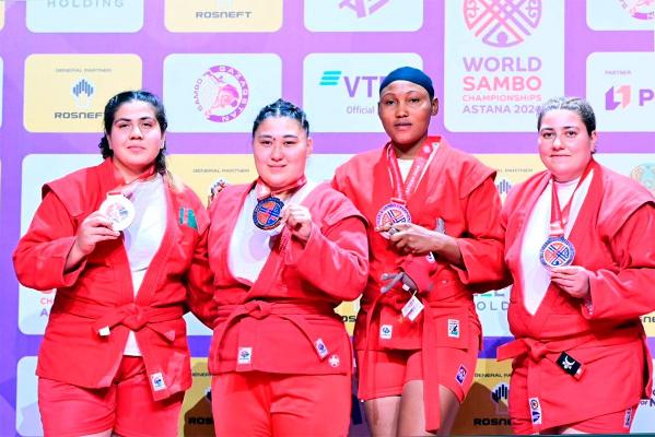 Türkmen samboçylary Astanada dünýä çempionatynda 6 medal gazandylar - img 4