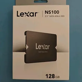 SSD 128GB taze paket Lexar