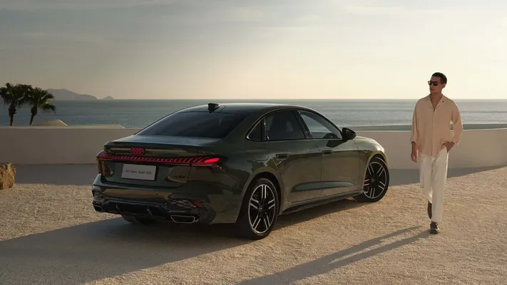 Audi представила новые Audi A5L, A6L и A7 Sportback с системой ночного видения