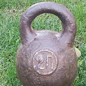 Гиря,Спорт,2 пуда=32кг раритет