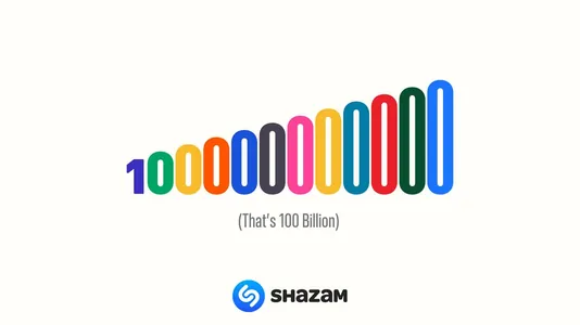 Shazam programmasy 100 milliardynjy gezek aýdym tanady