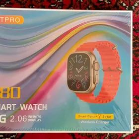 smart watch Q80 paket