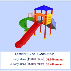 Çaga meydança/детский площадка