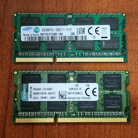 Noutbuk ucin Ram 8GB DDR3