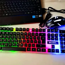 Клавиатура + мышь RGB