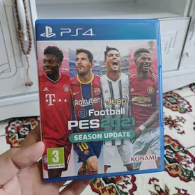 PES 2021 PS4/PS5 OYUN DISK ДИС