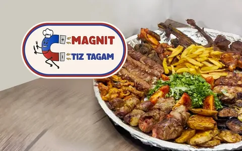 “Magnit” tiz tagam Täze ýyl üçin mangal podnoslaryna sargytlary alyp başlady