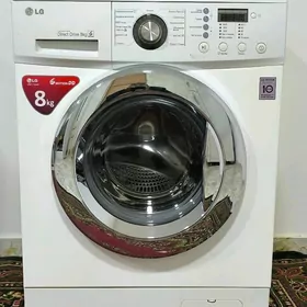 LG 8 kg Direct Drive kirmasyn