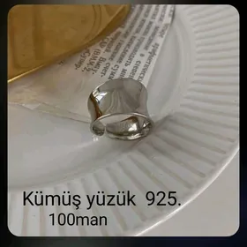 Kümüş syrga ,Yüzükler.