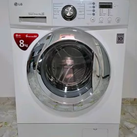 LG 8 kg Direct Drive kirmasyn