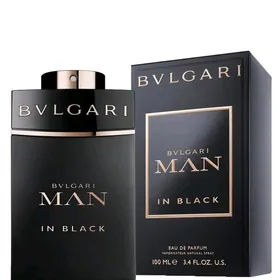 BVLGARI in black