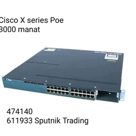 Cisco3560x 24 port poe