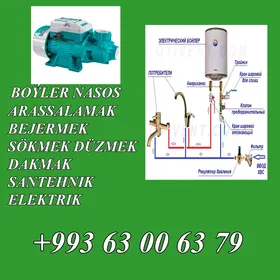 BOYLER NASOS SANTEHNIK ELEKTRI