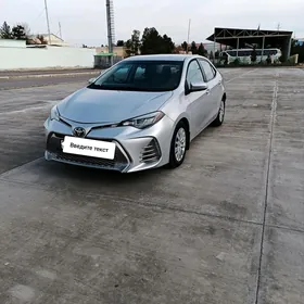 Toyota Corolla 2019