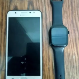 J7 PRIME we SMART WATCH 7