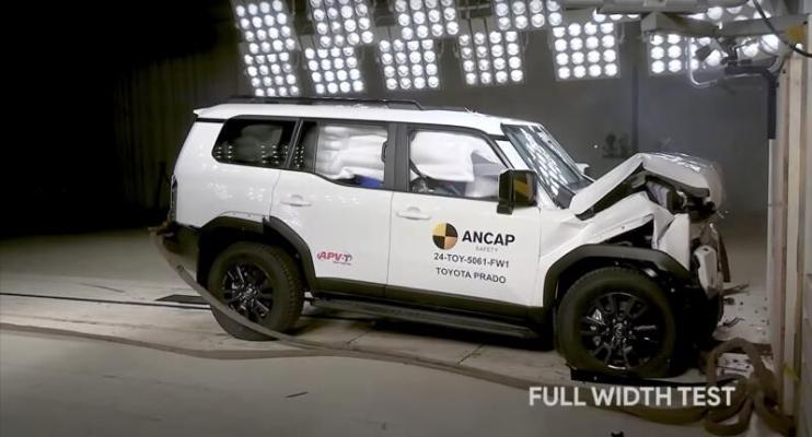 Toyota Land Cruiser Prado 250 получила максимальные 5 звезд в краш-тестах ANCAP - img 2