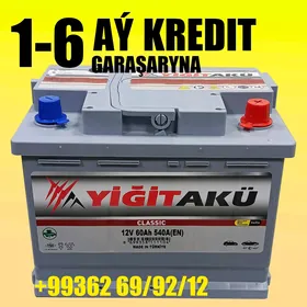 GARAŞARYNA❗Akumulýator ÝIGITAKÜ 12V 60AH