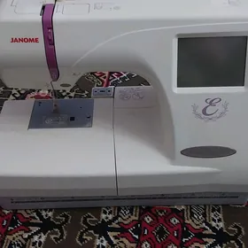 janome 350e  yaka mashyn