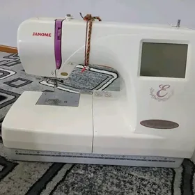 JANOME 350E Yaka dokayan masyn