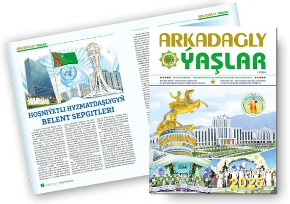 «Arkadagly Ýaşlar» žurnalynyň 2024-nji ýyldaky jemleýji sany çykdy