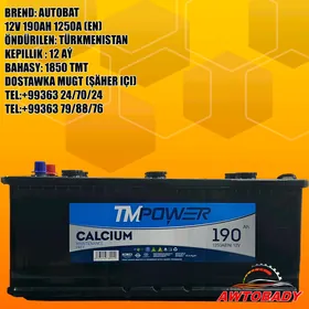 Akumulýator TM POWER 12V 190AH