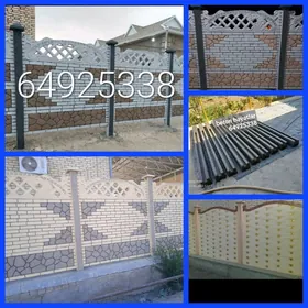 beton zaborlar