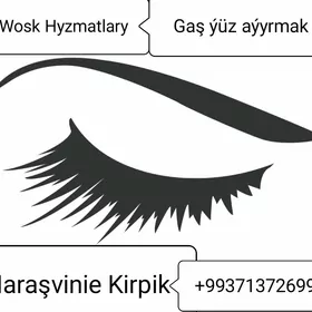 WOSK,KIRPIK ÝÜZ-GAŞ.