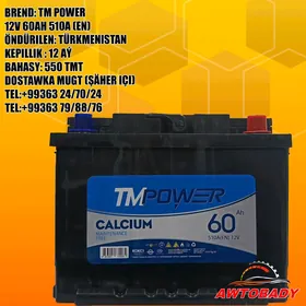 Akumulýator TM POWER 12V 60AH