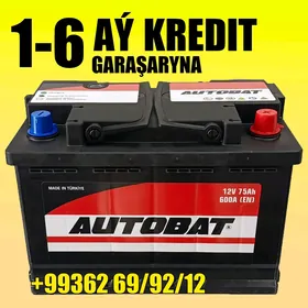 GARAŞARYNA❗Akum AUTOBAT12V75AH