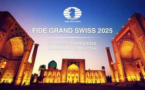 FIDE abraýly Grand Swiss ýaryşynyň Samarkantda geçiriljekdigini mälim etdi