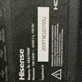 Hisense tv 65" на Запчасть