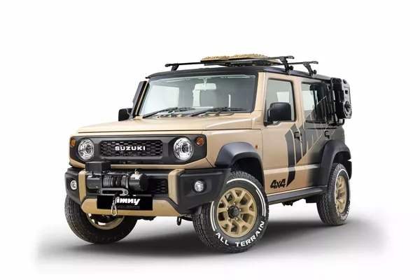 Tebigat hem ýolsuz ýerler üçin niýetlenen Suzuki Jimny Conqueror görkezildi